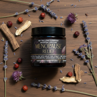 Menopause Relief flat lay